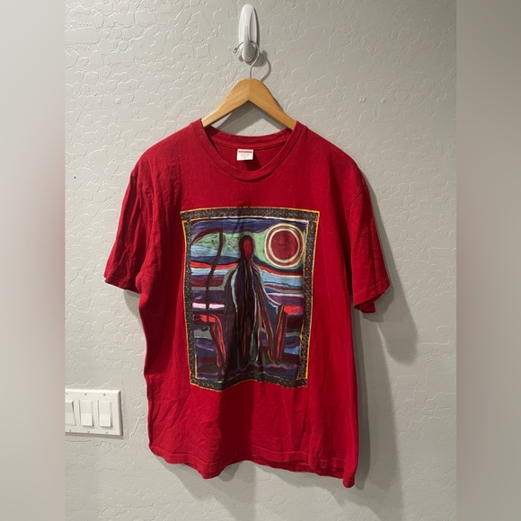 Supreme SS19 “Reaper” Art Frame Shirt‎ Size XL